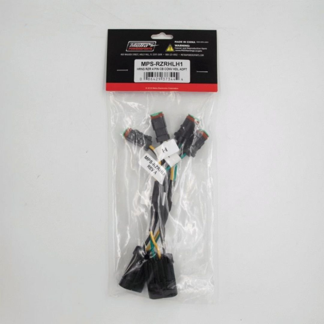 Metra, Metra MPS-RZRHLH1, Polaris Headlight Adapter Harness w/Stock LED Lights