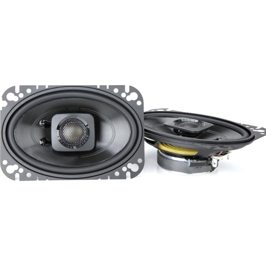 Polk Audio, Polk Audio DB462, DB+ 4x6" Series Coaxial Car / Marine / UTV / ATV Speakers
