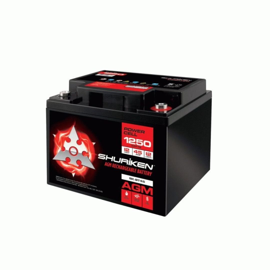 Shuriken, Shuriken SK-BT45, 1250W 45AMP Hours Compact Size AGM 12V Battery