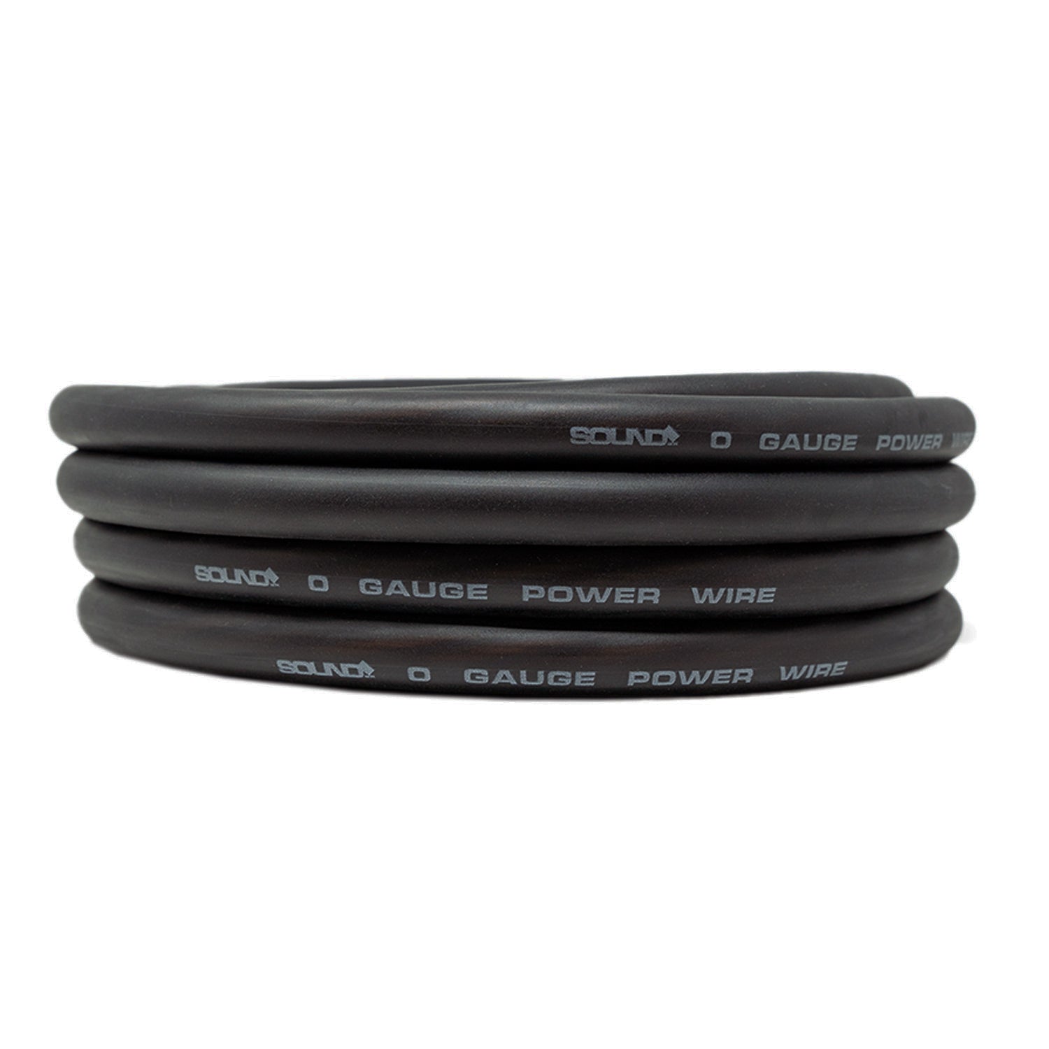 SoundBox, SoundBox CW0-25BK, 0 Gauge 25' CCA Amplifier Power / Ground Wire Roll, Black