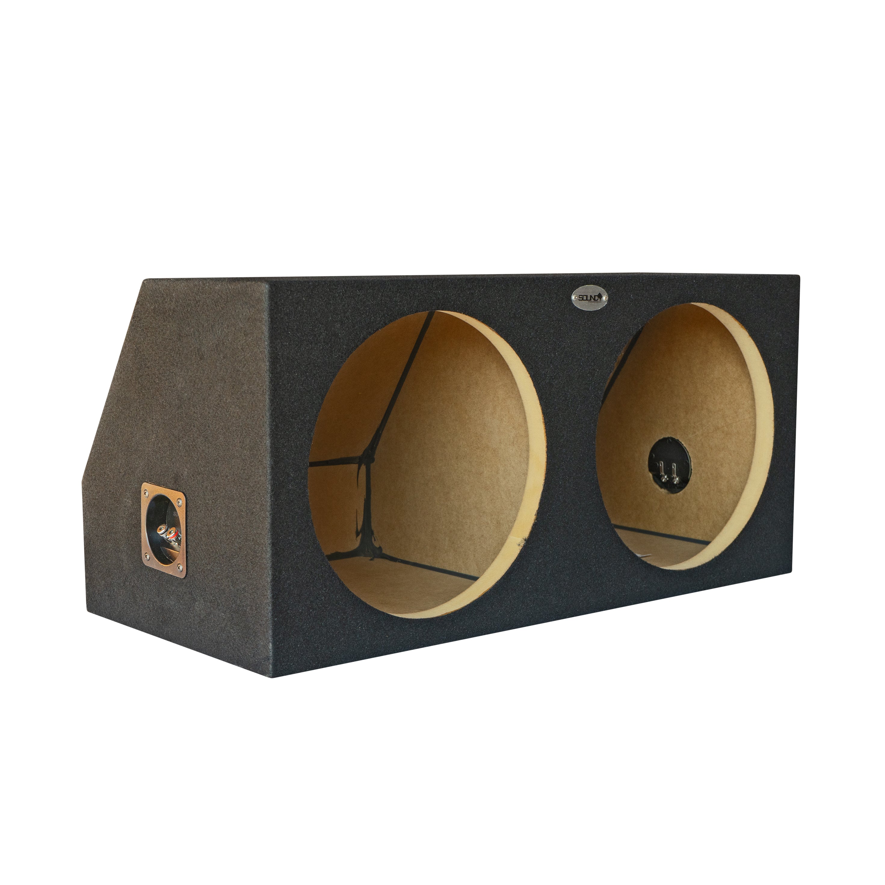 SoundBox, SoundBox E Series Dual 10" Sealed Mustang/ Hatchback Subwoofer Enclosure