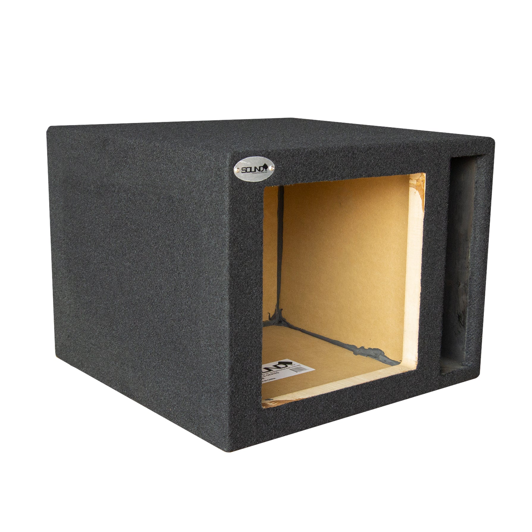 SoundBox, SoundBox E Series Single 10" Vented Subwoofer Enclosure, Square