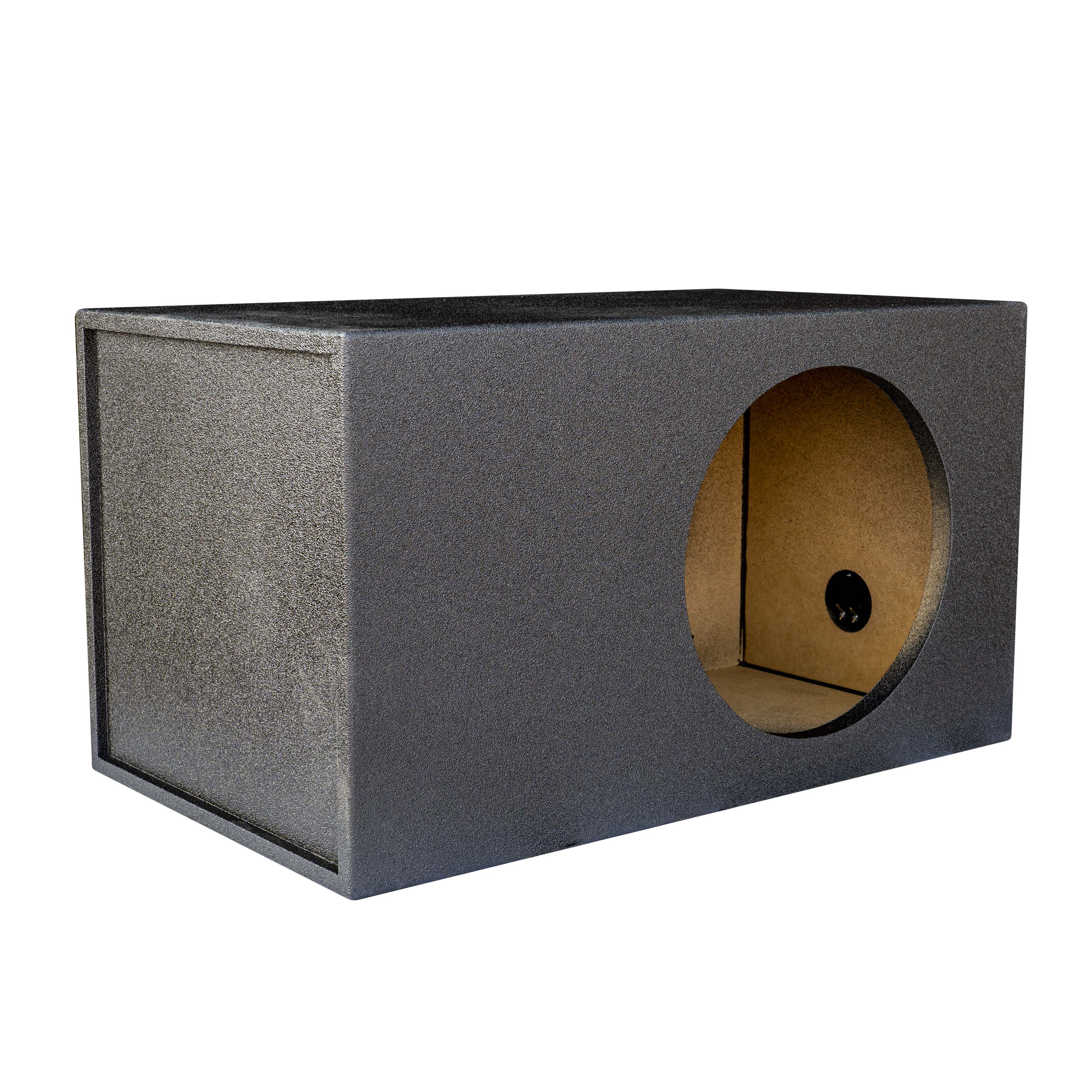 SoundBox, SoundBox SPL Series Single 10" Vented Subwoofer Enclosure - BedLiner Finish