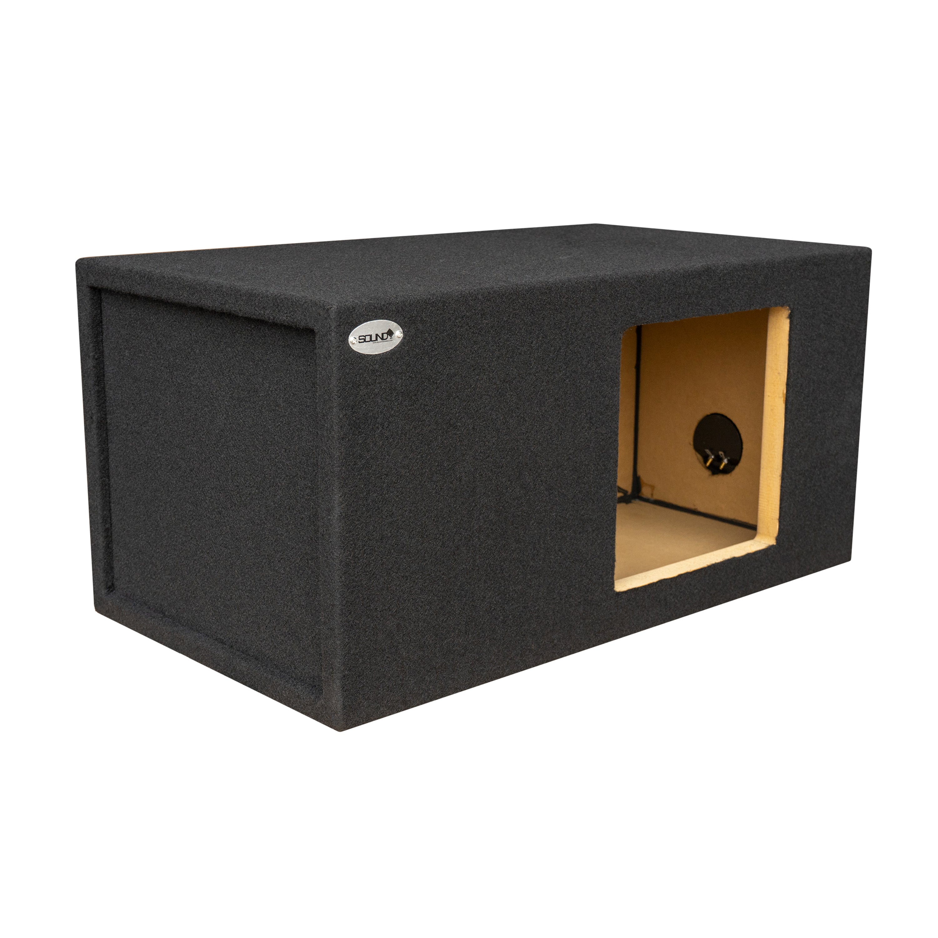 SoundBox, SoundBox SPL Series Single 10" Vented Subwoofer Enclosure, Square