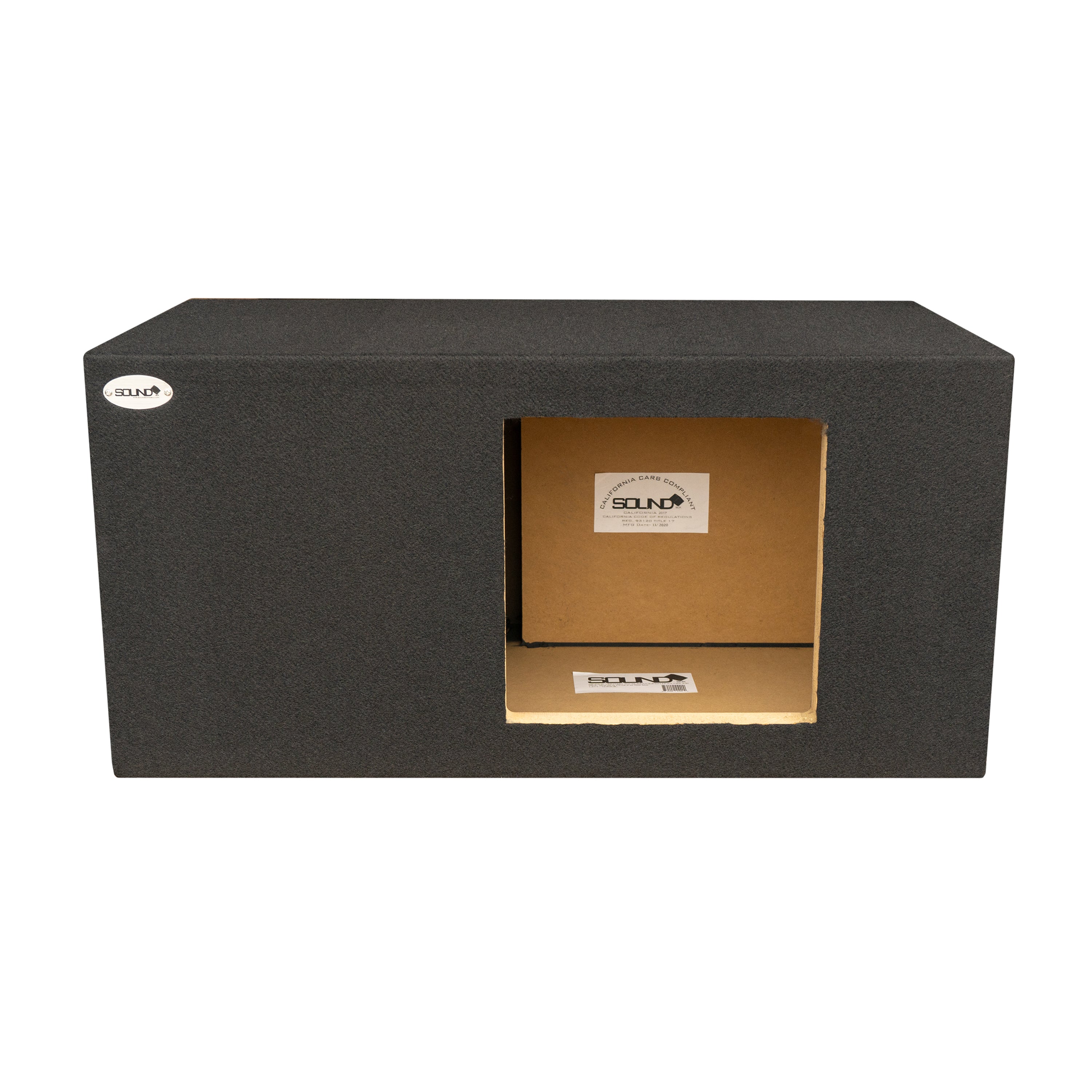 SoundBox, SoundBox SPL Series Single 10" Vented Subwoofer Enclosure, Square