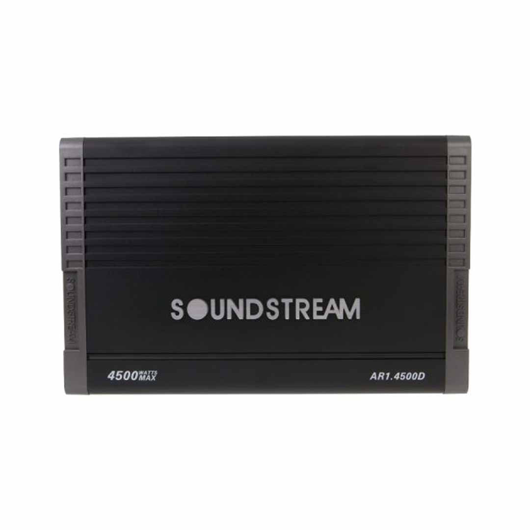 Soundstream, Soundstream AR1.4500D, Arachnid Monoblock Class D Amplifier w/Bass Knob - 4,500W