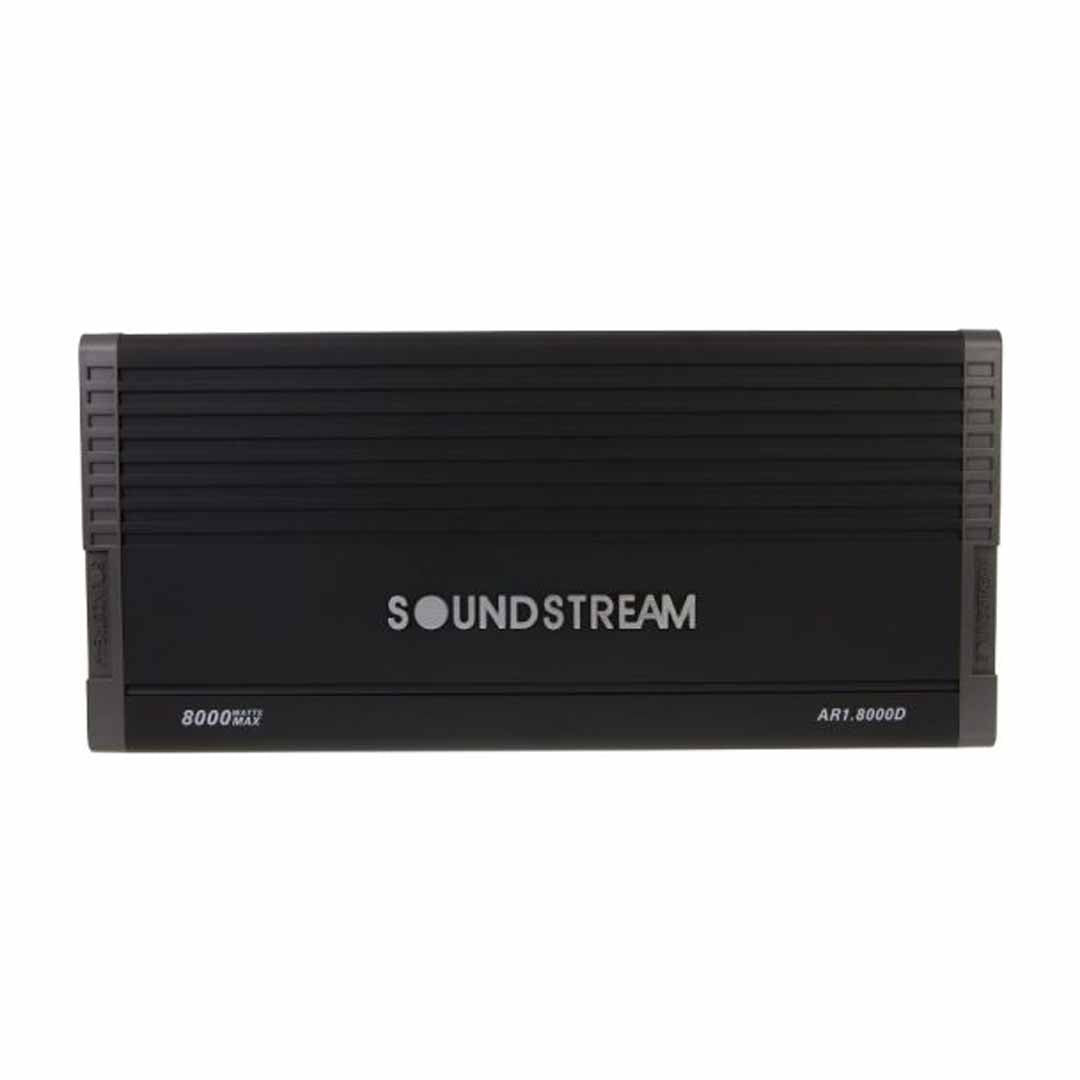 Soundstream, Soundstream AR1.8000D, Arachnid Monoblock Class D Amplifier w/Bass Knob - 8,000W