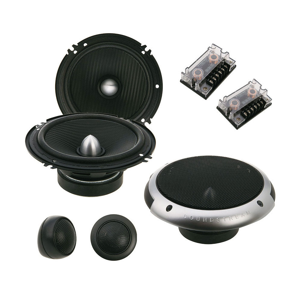 Soundstream, Soundstream PF.6, Picasso 6.5" 2 Way Component Car Speaker Set - 350W