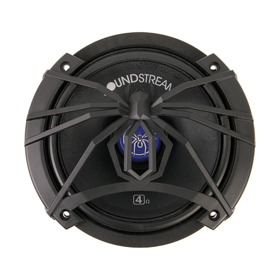 Soundstream, Soundstream SM.650C, SM 6.5" Pro Audio Components w/ Tweeters-Crossovers, 200w, 4 Color Changeable