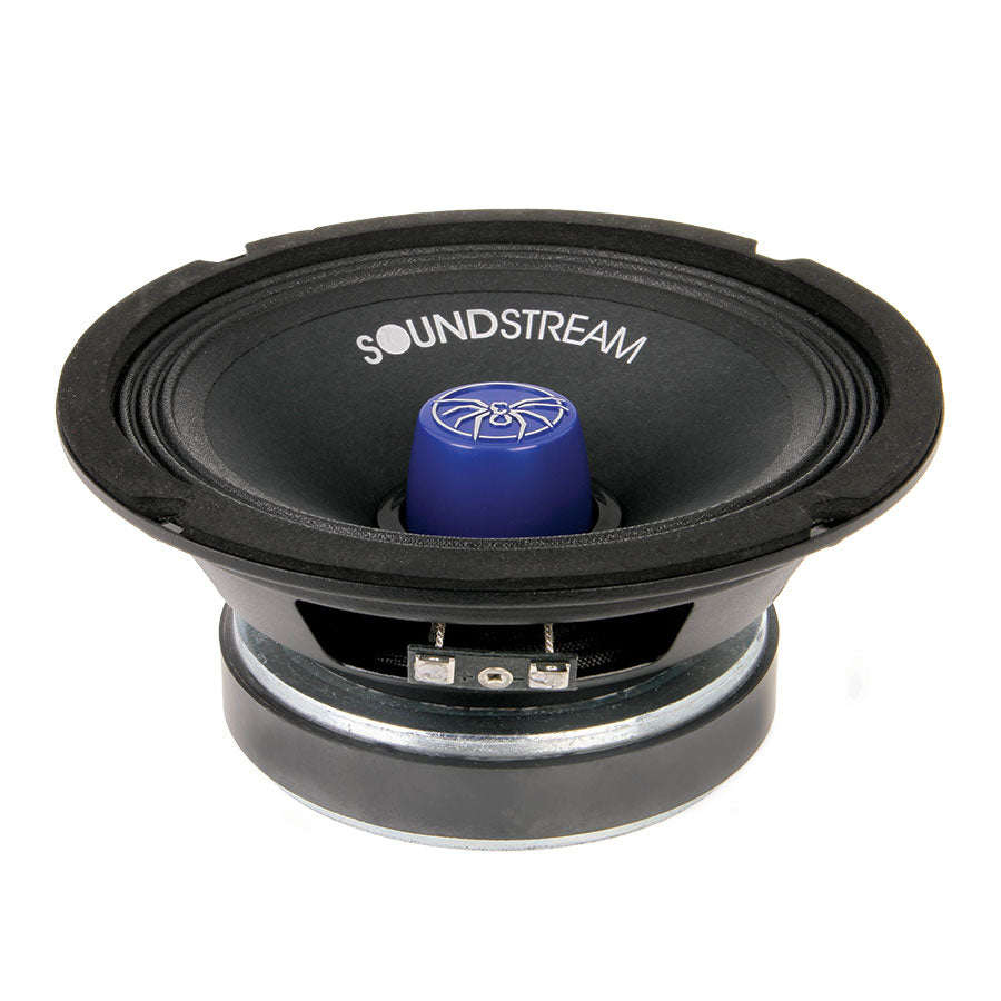 Soundstream, Soundstream SM.650PRO, SM Pro Die-Cast 6.5" Pro Audio Speaker, 250W, 4 Color Changeable