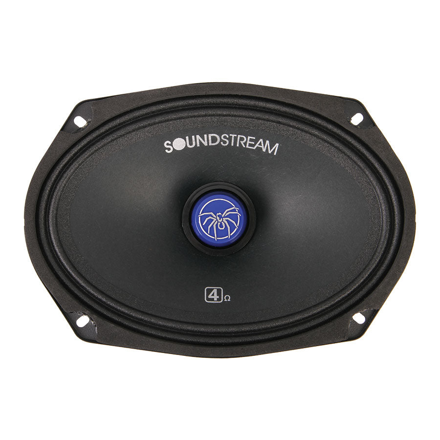 Soundstream, Soundstream SM.690, SM 6x9" Pro Audio Speaker, 250W, 4 Color Changeable