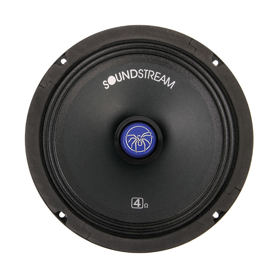 Soundstream, Soundstream SM.800PRO, SM Pro Die-Cast 8" Pro Audio Speaker, 400W, 4 Color Changeable