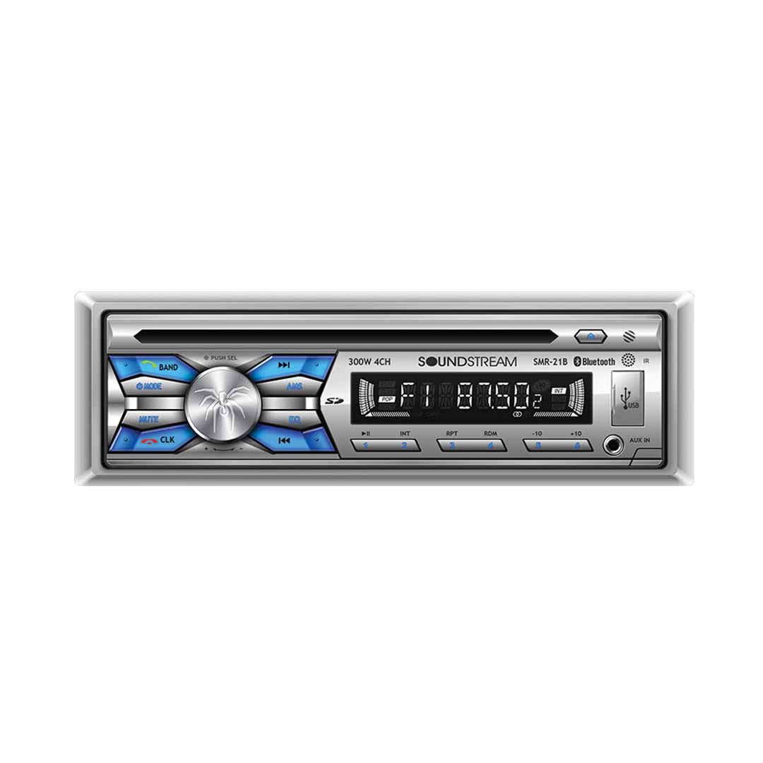 Soundstream, Soundstream SMR-21B, Single Din Marine AM/FM CD/MP3/USB radio + Bluetooth