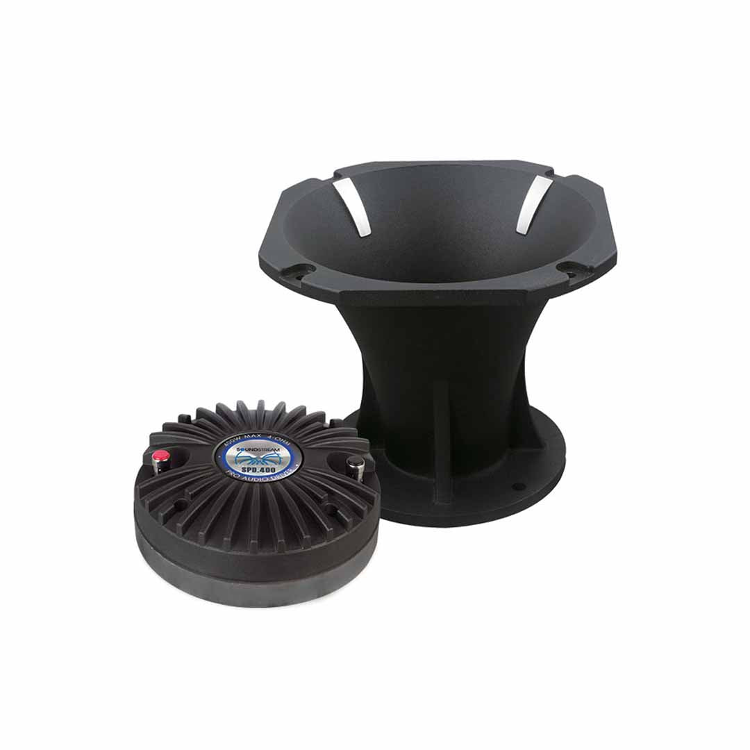 Soundstream, Soundstream SPD.400, Compression Driver Tweeter w/ Large Aluminum Horn, 400W