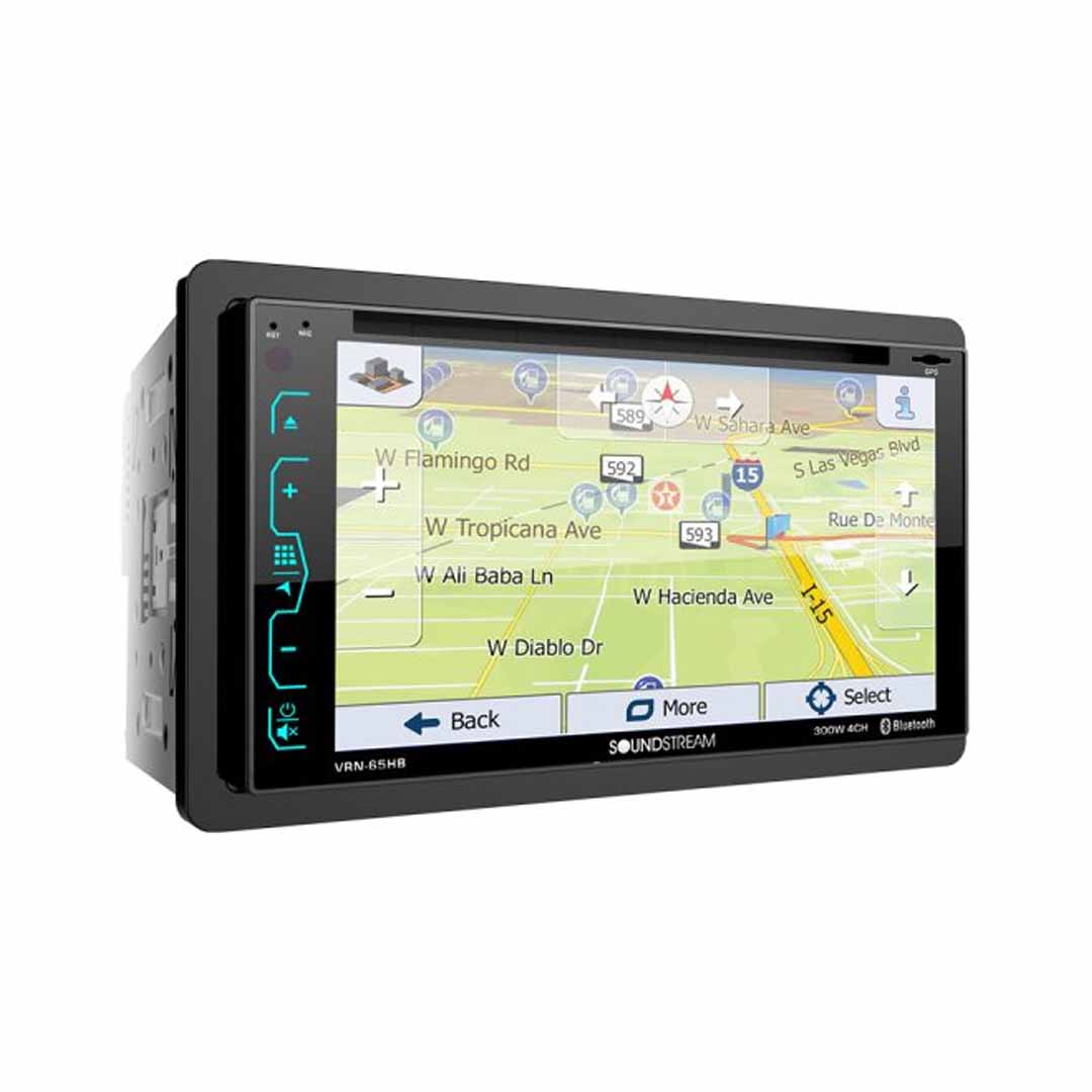 Soundstream, Soundstream VRN-65HB, 2-DIN AptiX Source Unit w/ iGO GPS, PhoneLink, Bluetooth, & 6.2" LCD