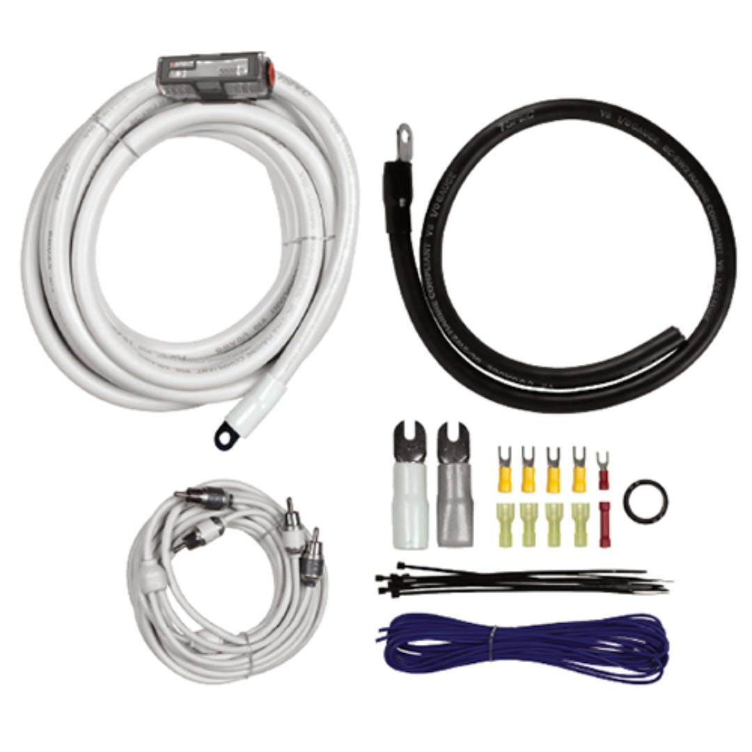 T-Spec, T-Spec V10-AK1, V10 1/0 AWG Amp Kit - 5200W w/ RCA Cable