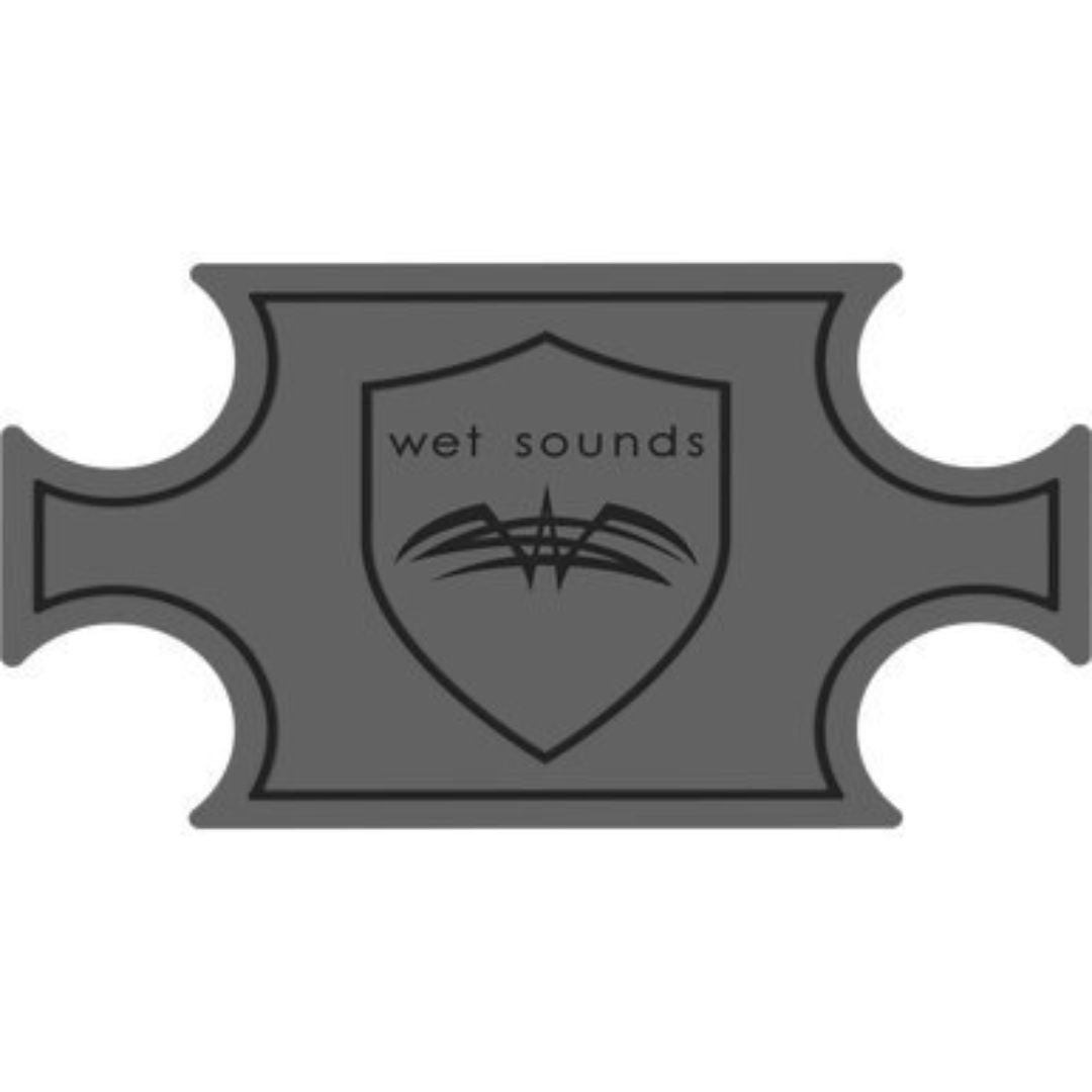 Wet Sounds, Wet Sounds SHIVR 55 GS TOP KIT GRY OVER BLK, Gator Step SHIVR 55 Cooler Skin - Gray over Black (Top Only)