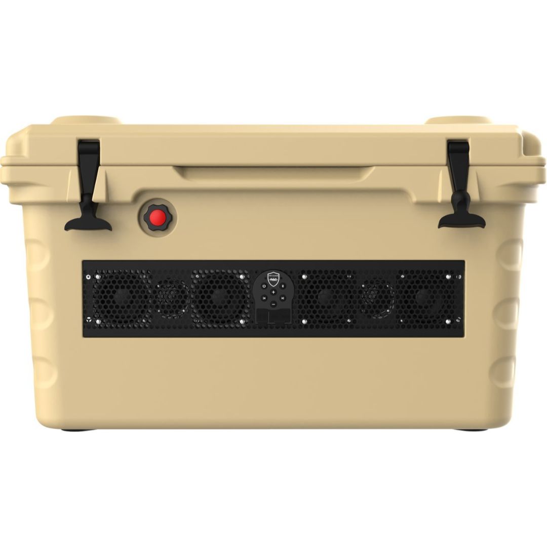 Wet Sounds, Wet Sounds SHIVR-55-TAN, SHIVR Cooler w/built-in lithium battery powered STEALTH 6 soundbar - Tan