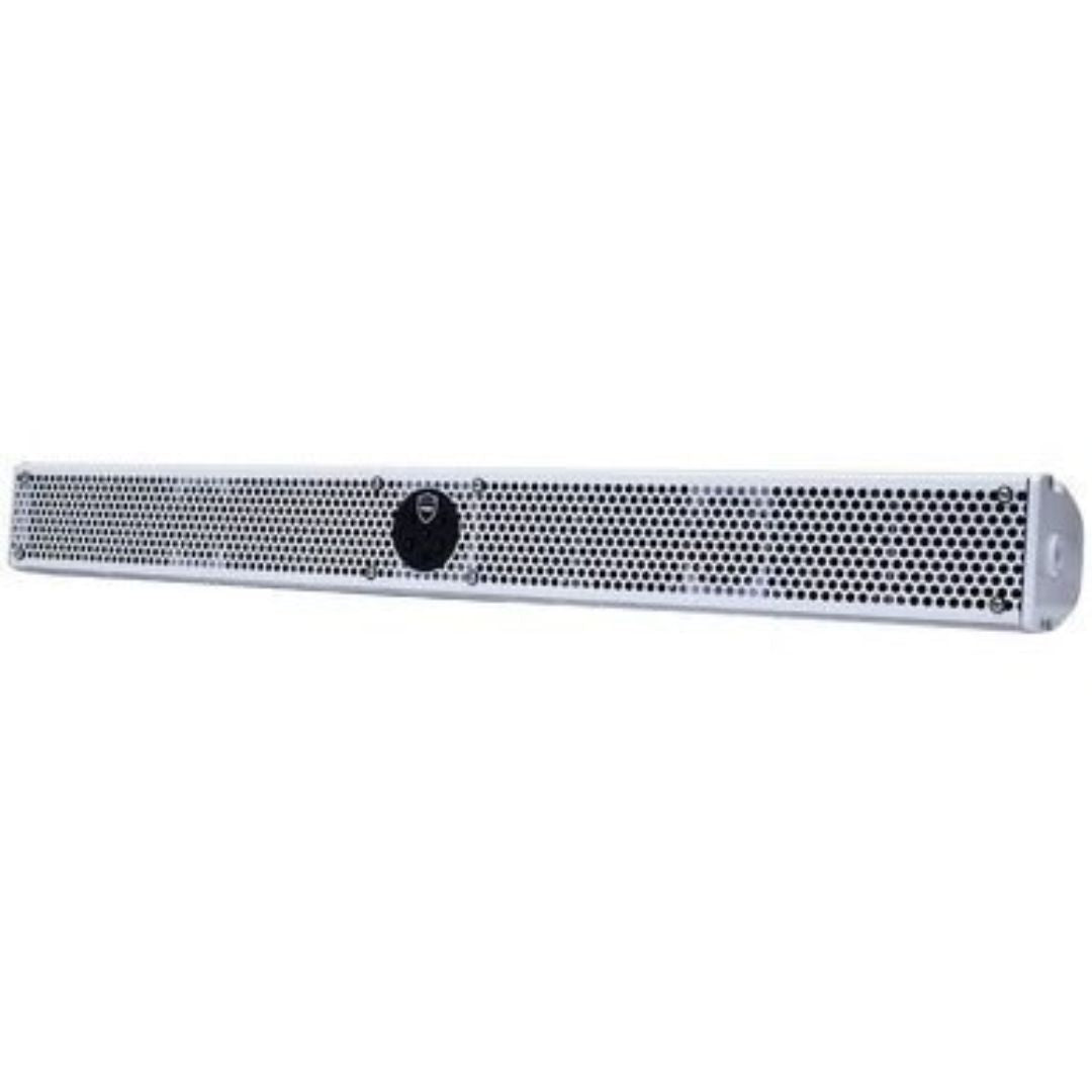 Wet Sounds, Wet Sounds STEALTH-10 ULTRA-HD-W, Stealth-10 Bluetooth Amplified 10 Speaker Soundbar - White