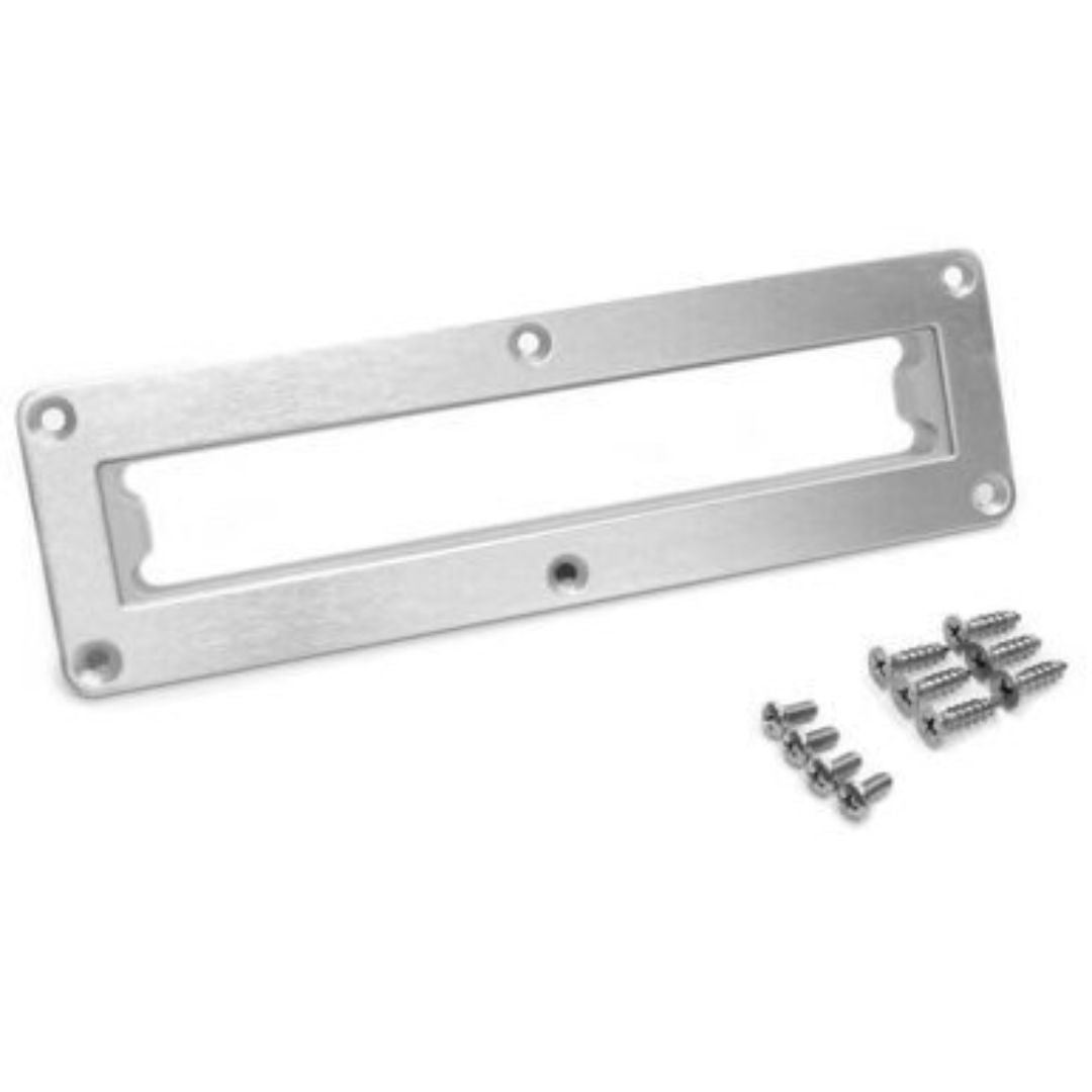 Wet Sounds, Wet Sounds WS-EQ IDM - S, Silver Aluminum In Dash EQ Mounting Bracket