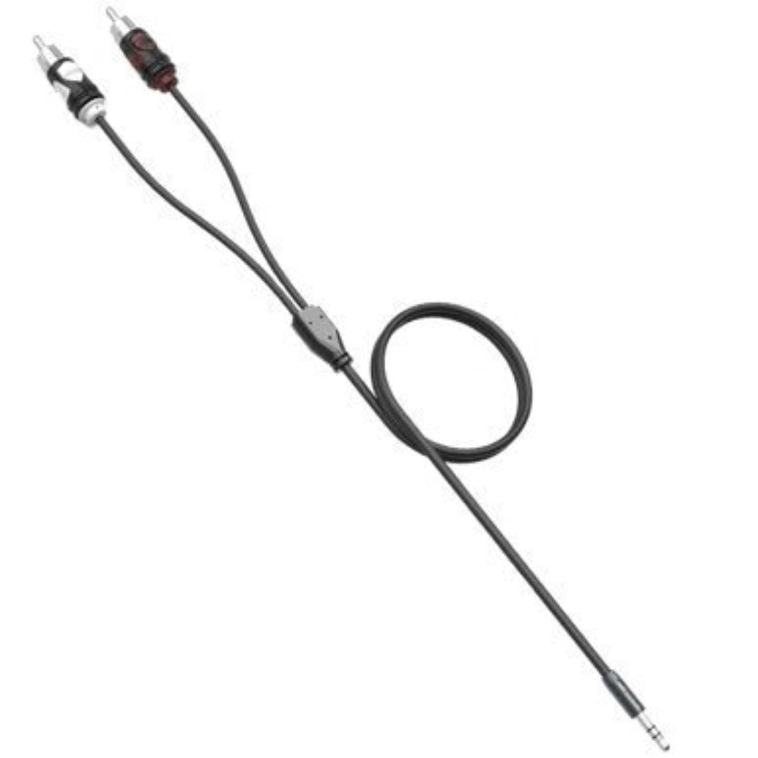 Wet Sounds, Wet Sounds WWX-RCA-3.5MM 2 FT, RCA to 3.5MM RCA Adapter with High Contact RCA Tips - 2ft