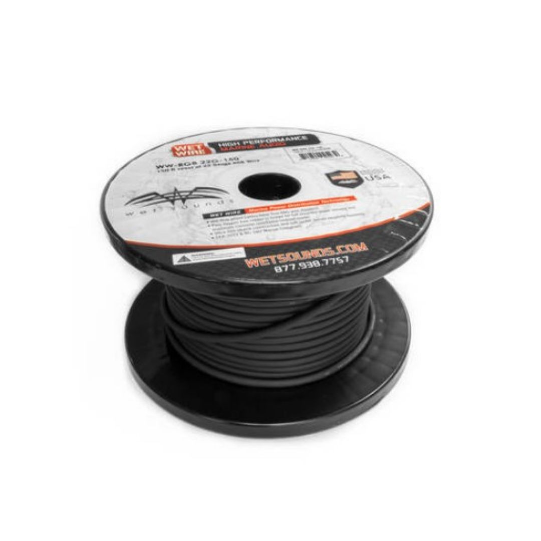 Wet Sounds, Wet Sounds WWX-RGB 22 GA-150, 4 Conductor 22 Gauge RGB Wire - 150ft Spool