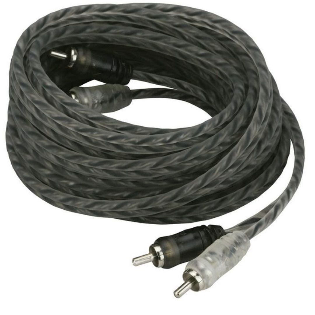 Scosche, X2 by Scosche X2R25, HEX 2 Channel Twisted Pair RCA Interconnect - 25 Ft