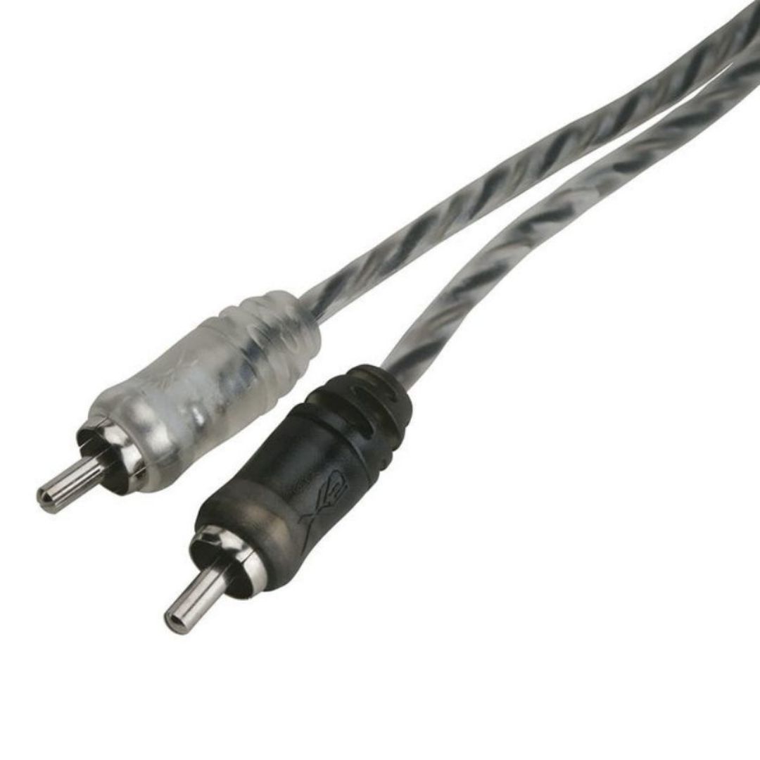 Scosche, X2 by Scosche X2R9, HEX 2 Channel Twisted Pair RCA Interconnect - 9 Ft